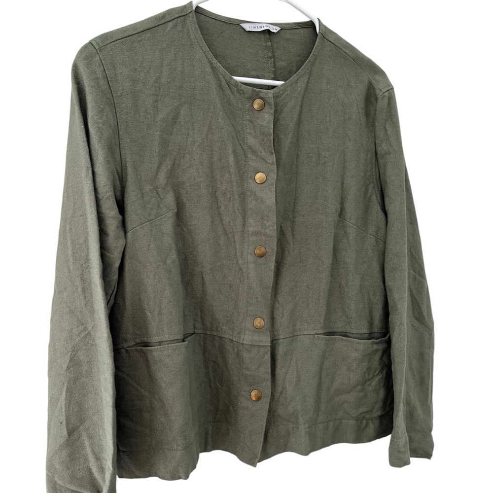 Linenfox Snap Jacket - Picture 2 of 6
